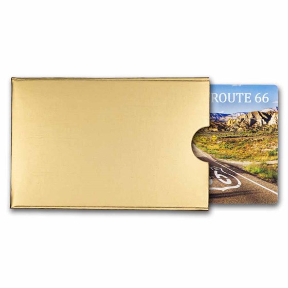 1/1000 oz Gold Bar - Route 66 (In Assay)