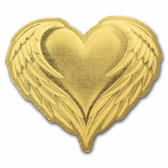 1/1000 oz Gold Round - Guardian Angel (In Assay)