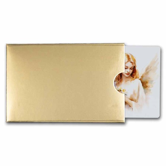 1/1000 oz Gold Round - Guardian Angel (In Assay)