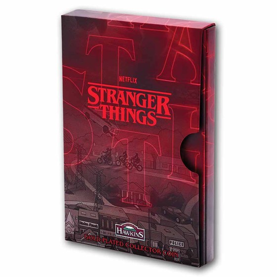 2026 Tuvalu Stranger Things Colorized Collector Coin (In Card)