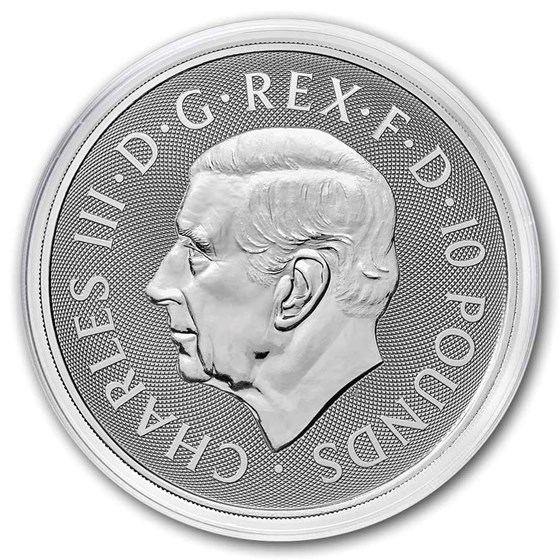 2026 GB 10 oz Silver Royal Tudor Beasts The Royal Dragon BU