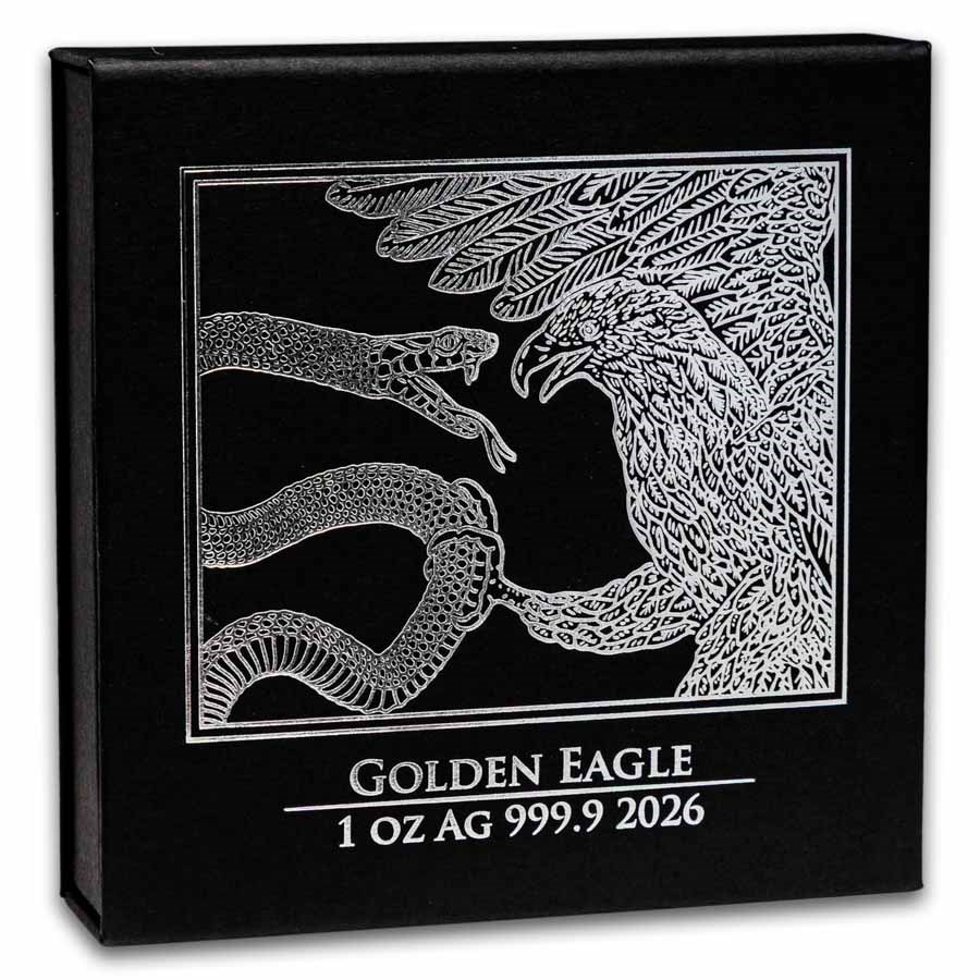 2026 Malta 1 oz Silver 5 Euro Golden Eagle Limited Edition