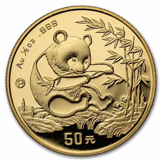 1994 China 5-Coin Gold Panda Proof Set (with COA)