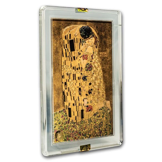 2026 Samoa 1 oz Gold Gustav Klimt's The Kiss (w/ Box &amp; COA)