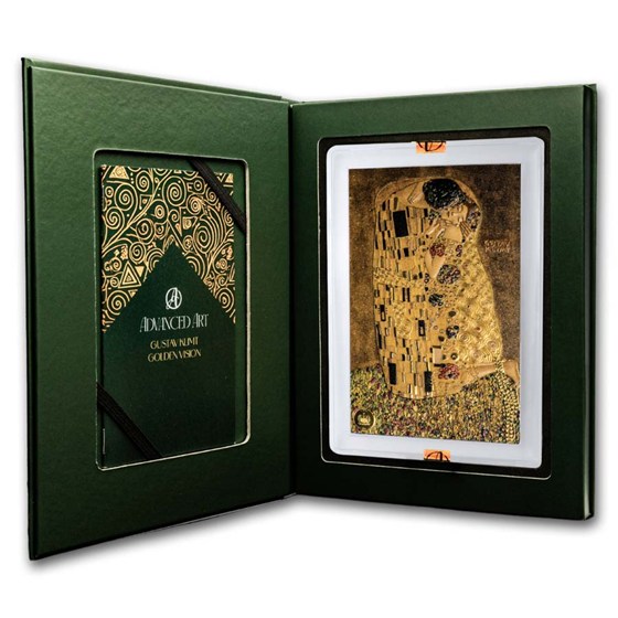 2026 Samoa 1 oz Gold Gustav Klimt's The Kiss (w/ Box &amp; COA)