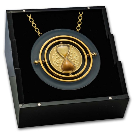 Samoa 2 oz Silver Harry Potter Time Turner (w/ Box &amp; COA)