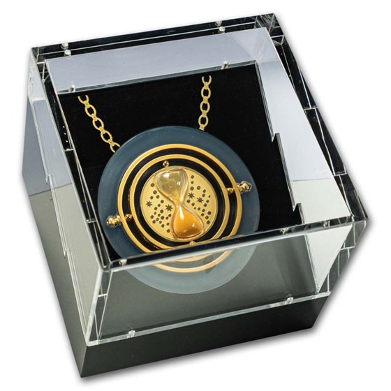 Samoa 2 oz Silver Harry Potter Time Turner (w/ Box &amp; COA)