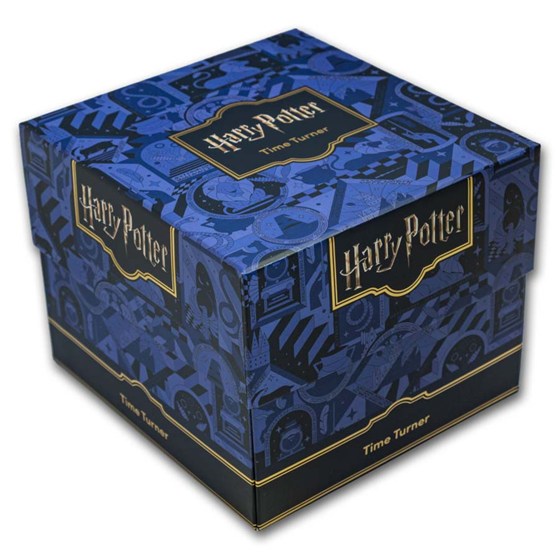 Samoa 2 oz Silver Harry Potter Time Turner (w/ Box &amp; COA)