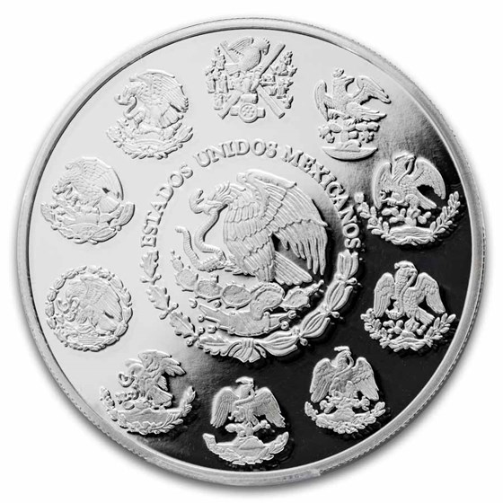 2025 MEX 2 oz Silver 100th Anniversary Banco de Mexico PR-69 PCGS