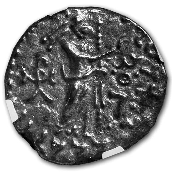 Indo-Parth AR Tetradrachm Gondophares (1st Cent. AD) VF NGC Vault