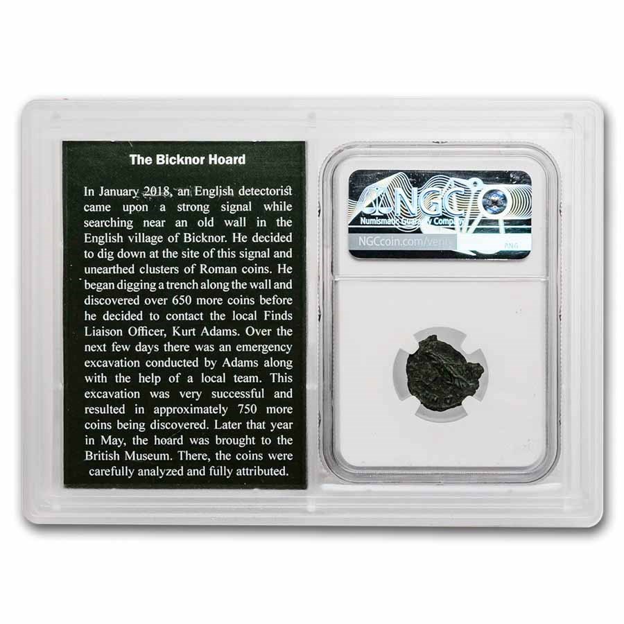Rome Dbl Denarius Claudius II 268-270 AD VF NGC (Bicknor, Vault)