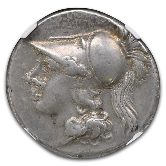 Campania Cales AR Didrachm (265-240 BC) VF NGC