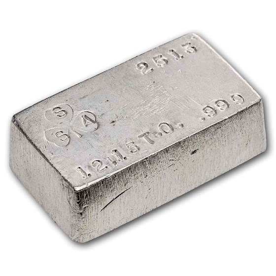 12.15 oz Silver Bar - Vintage South Side Associates (SSA)