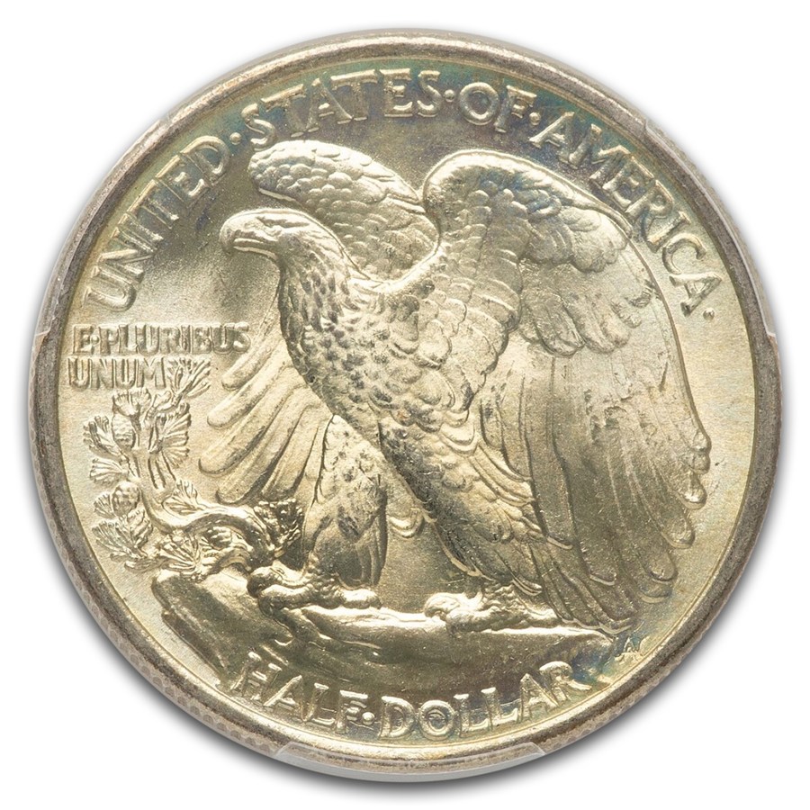 1934 Walking Liberty Half Dollar MS-68 PCGS