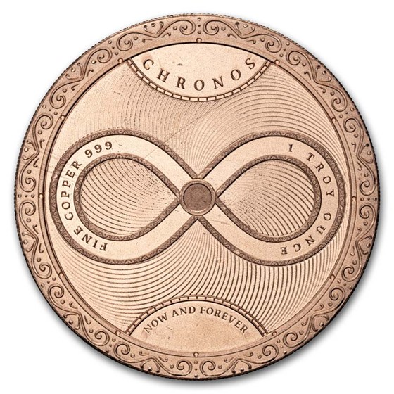 1 oz Copper Round - 2026 Chronos