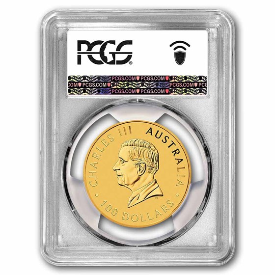 2026 AUS 1 oz Gold Swan PR-70 PCGS DCAM HR (FS, 10th Anni. Label)