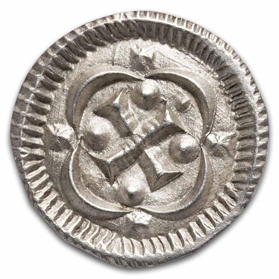 Kingdom of Hungary Silver Denar Stephen II (1116-31 AD) MS-62 NGC