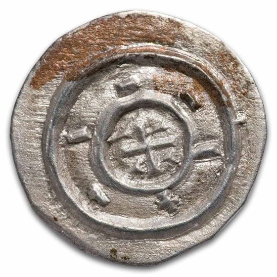 Kingdom of Hungary Silver Denar Stephen II (1116-31 AD) MS-62 NGC