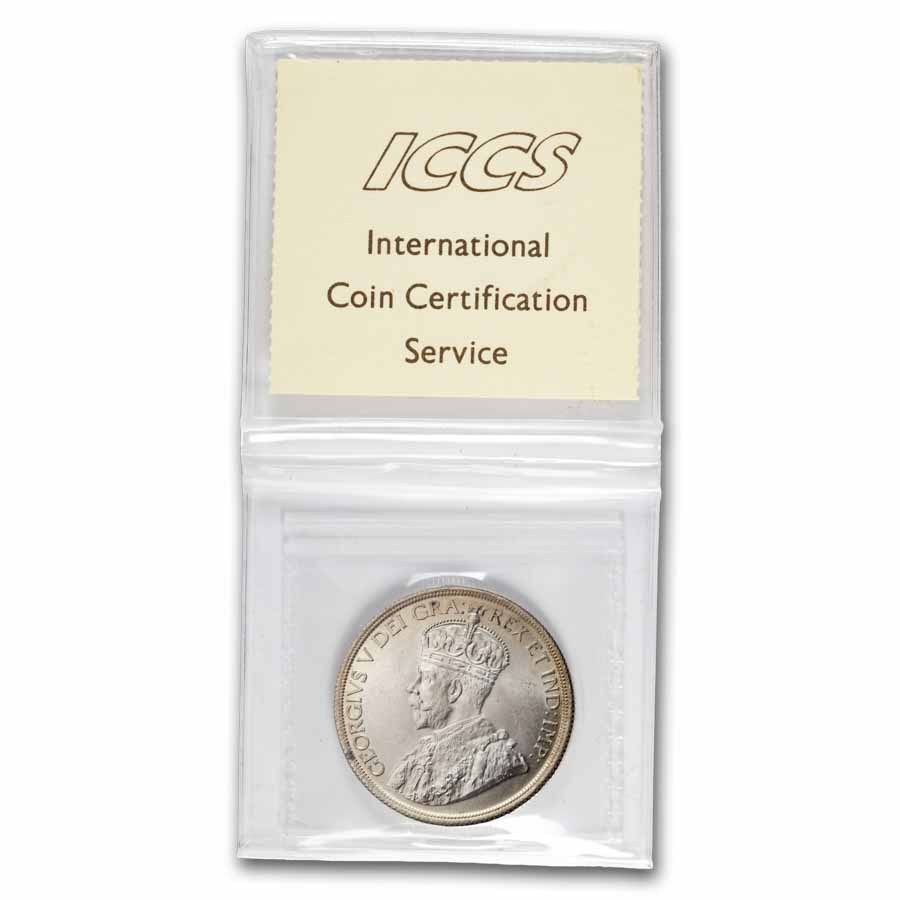 1936 Canada Silver Dollar George V MS-63 ICCS