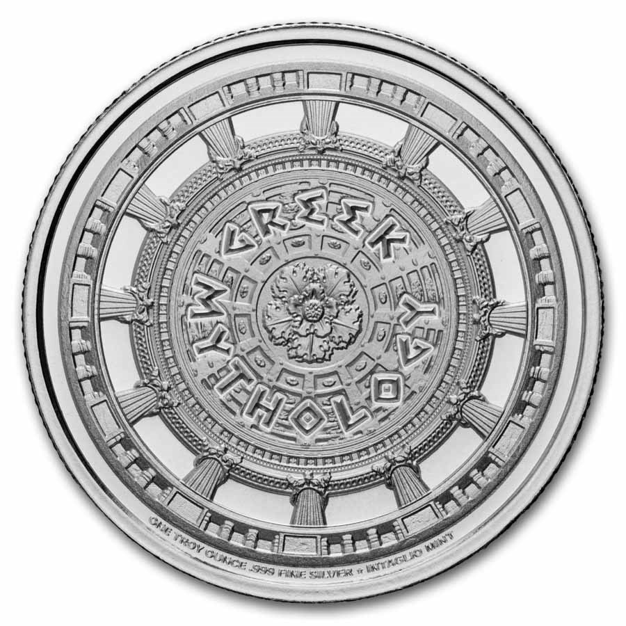 1 oz Silver Round - Medusa (Greek Mythology Series)
