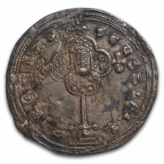 Byzantine Miliaresion Nicephorus II Phocas (963-969 AD) Ch XF NGC