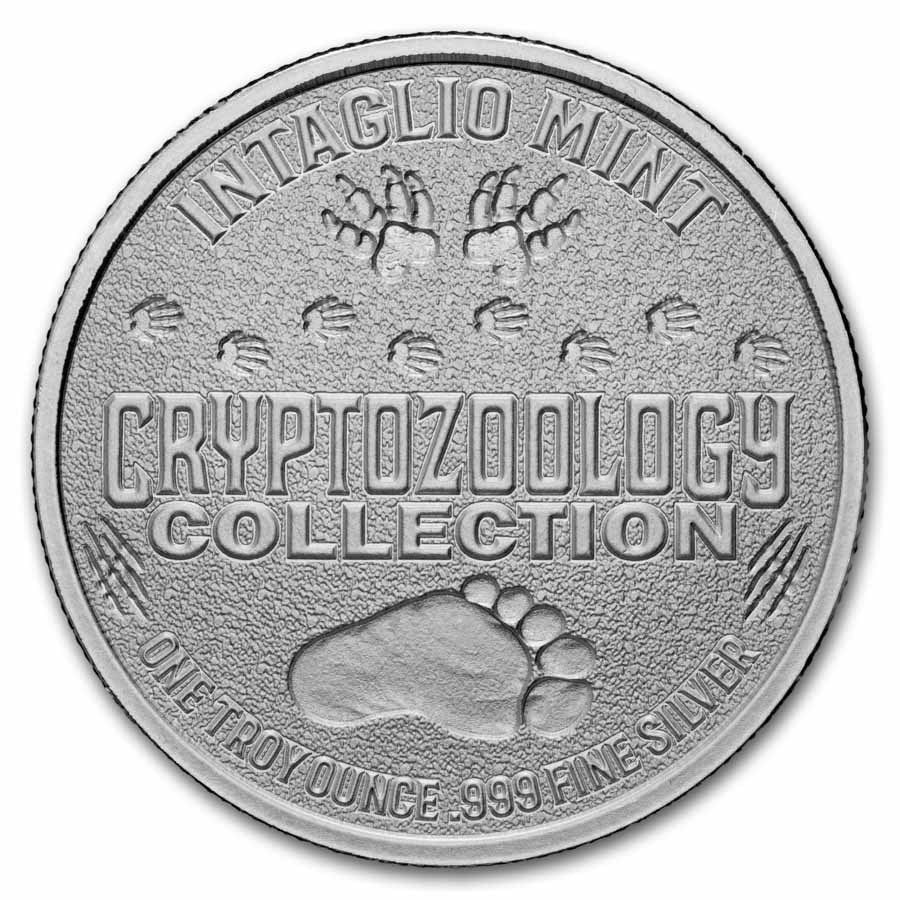 1 oz Silver Round - Bigfoot