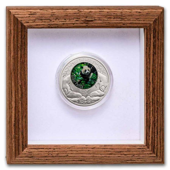 2026 Republic of Cameroon Silver Save the World: Giant Panda