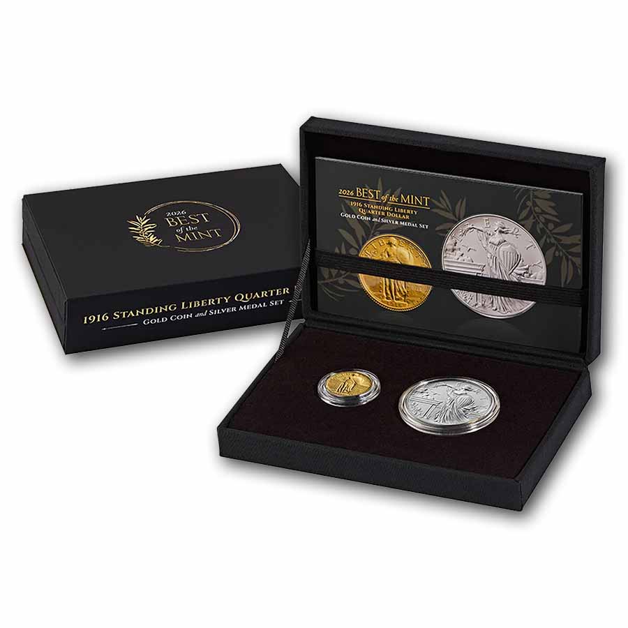 2026 Best of the Mint Standing Liberty Coin & Medal Set (OGP)