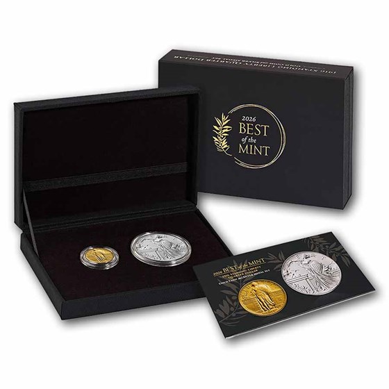 2026 Best of the Mint Standing Liberty Coin &amp; Medal Set (OGP)