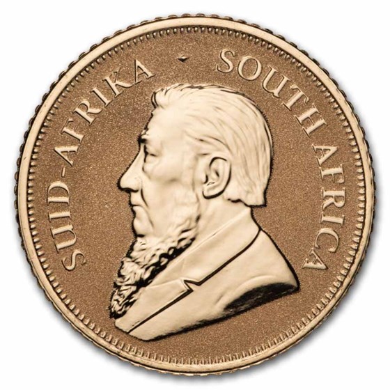 2026 South Africa 4-coin Gold Krugerrand Fractional Reverse Set