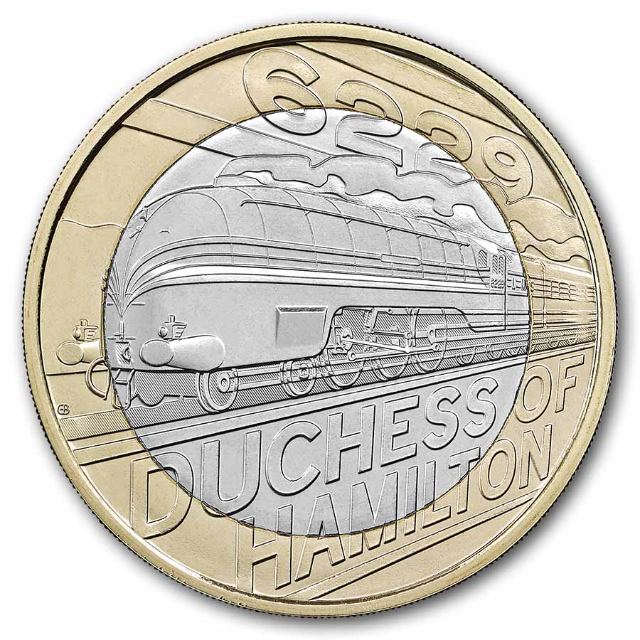 2026 Great Britain Duchess of Hamilton £2 BU coin
