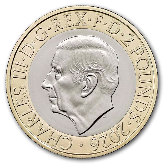 2026 Great Britain Duchess of Hamilton £2 BU coin