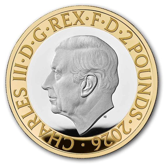 2026 Great Britain Duchess of Hamilton Color £2 Silver Proof