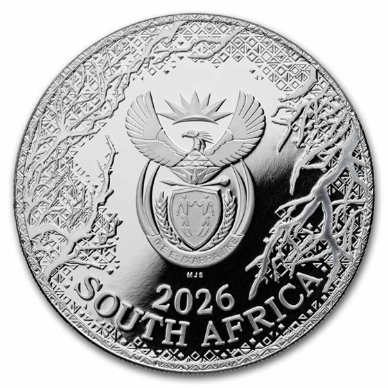 2026 South Africa 1 oz Silver The Odyssey Series: Martial Eagle