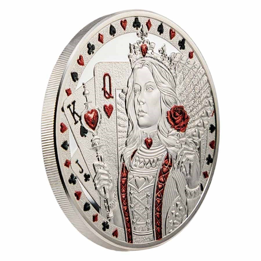 2026 Niue 1 oz Silver Queen of Hearts Proof (with Box & COA)