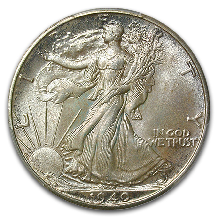 1940 Walking Liberty Half Dollar MS-67+ PCGS CAC