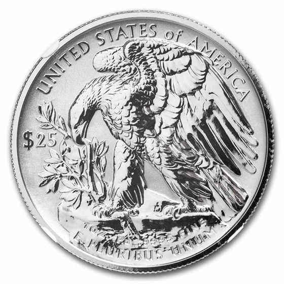 2025-W 1 oz Reverse Proof Palladium Eagle PF-70 NGC (FDI)