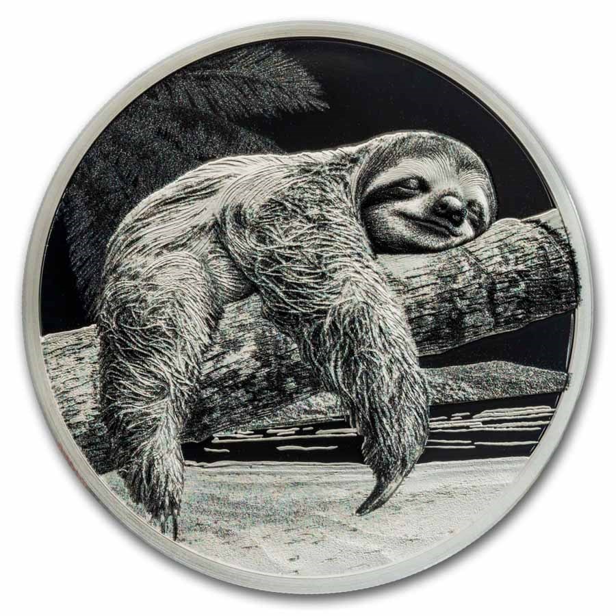 2026 Cook Islands 1 oz Silver Seven Deadly Sins: Sloth 2026 Cook Islands 1 oz Silver Seven Deadly Sins: Sloth