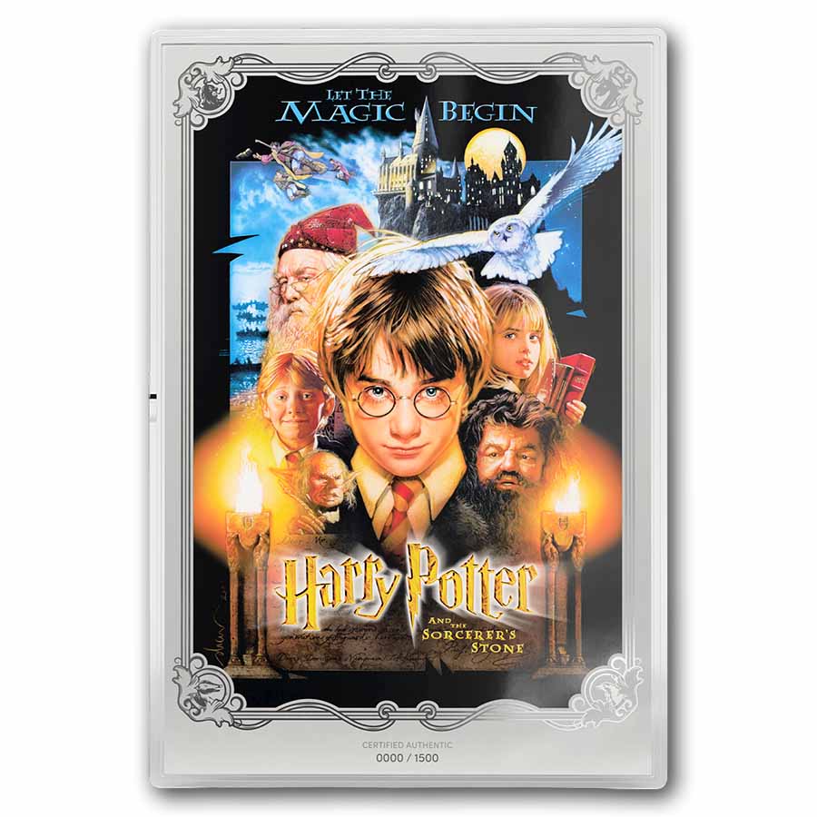 2026 Niue 1 oz Silver $2 HP Movie Foil: The Sorcerer's Stone 2026 Niue 1 oz Silver $2 HP Movie Foil: The Sorcerer's Stone