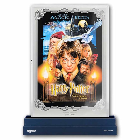 2026 Niue 1 oz Silver $2 HP Movie Foil: The Sorcerer's Stone
