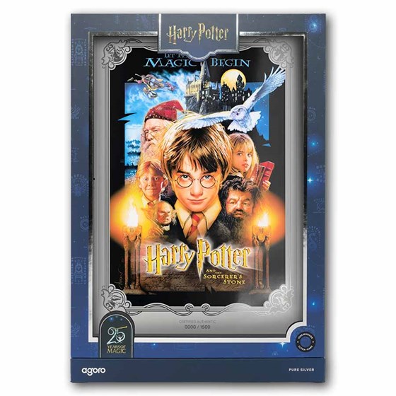 2026 Niue 1 oz Silver $2 HP Movie Foil: The Sorcerer's Stone