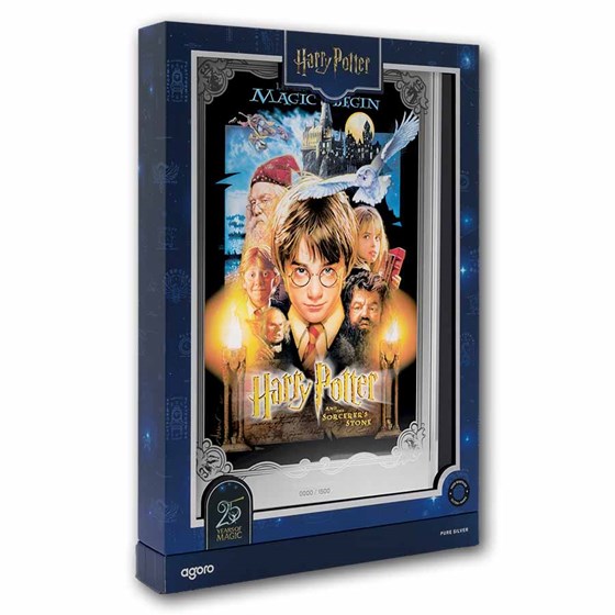 2026 Niue 1 oz Silver $2 HP Movie Foil: The Sorcerer's Stone