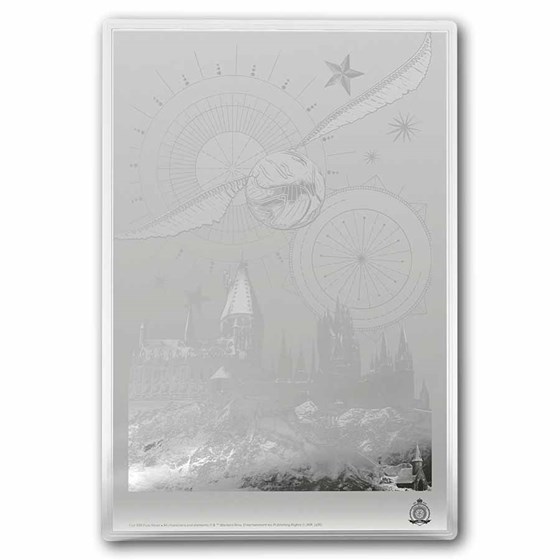 2026 Niue 1 oz Silver $2 HP Movie Foil: The Philosopher's Stone