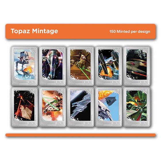 2026 Niue Star Wars Mint Trading Coins Mystery Set - Sealed