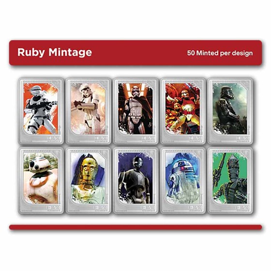 2026 Niue Star Wars Mint Trading Coins Mystery Set - Sealed