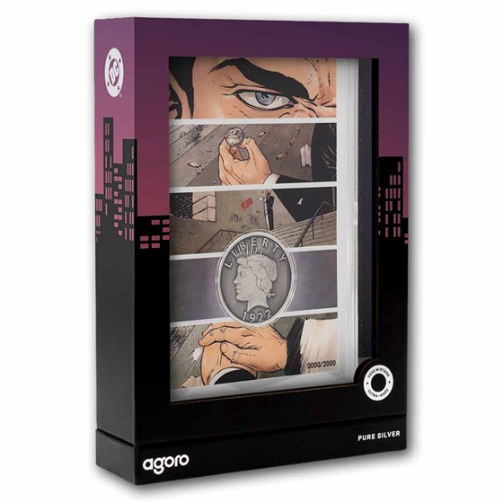 2026 Niue 1/2 oz + 5 g Silver $1 DC: Two-Face Collector's Set