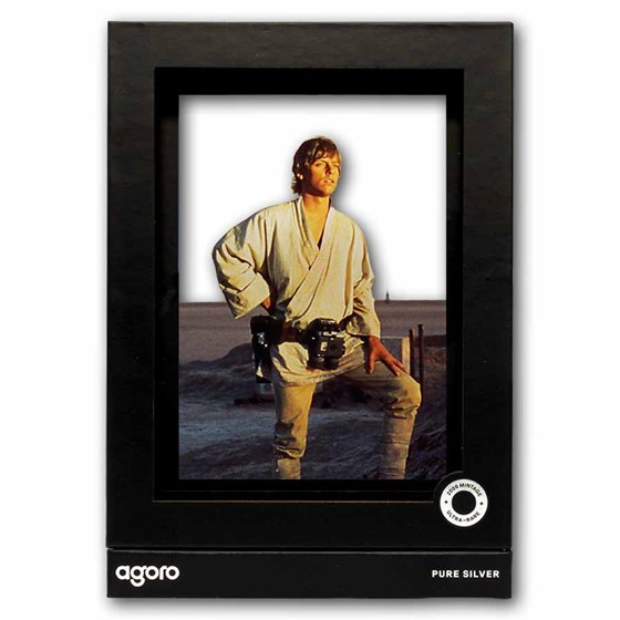 2026 Niue 5 g Silver $1 Star Wars Sketch Art: Luke Skywalker