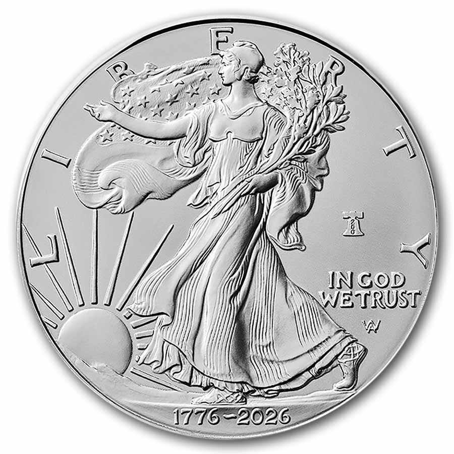2026-W Burnished Silver Eagle SP-70 PCGS (AR, Black, Enhanced)
