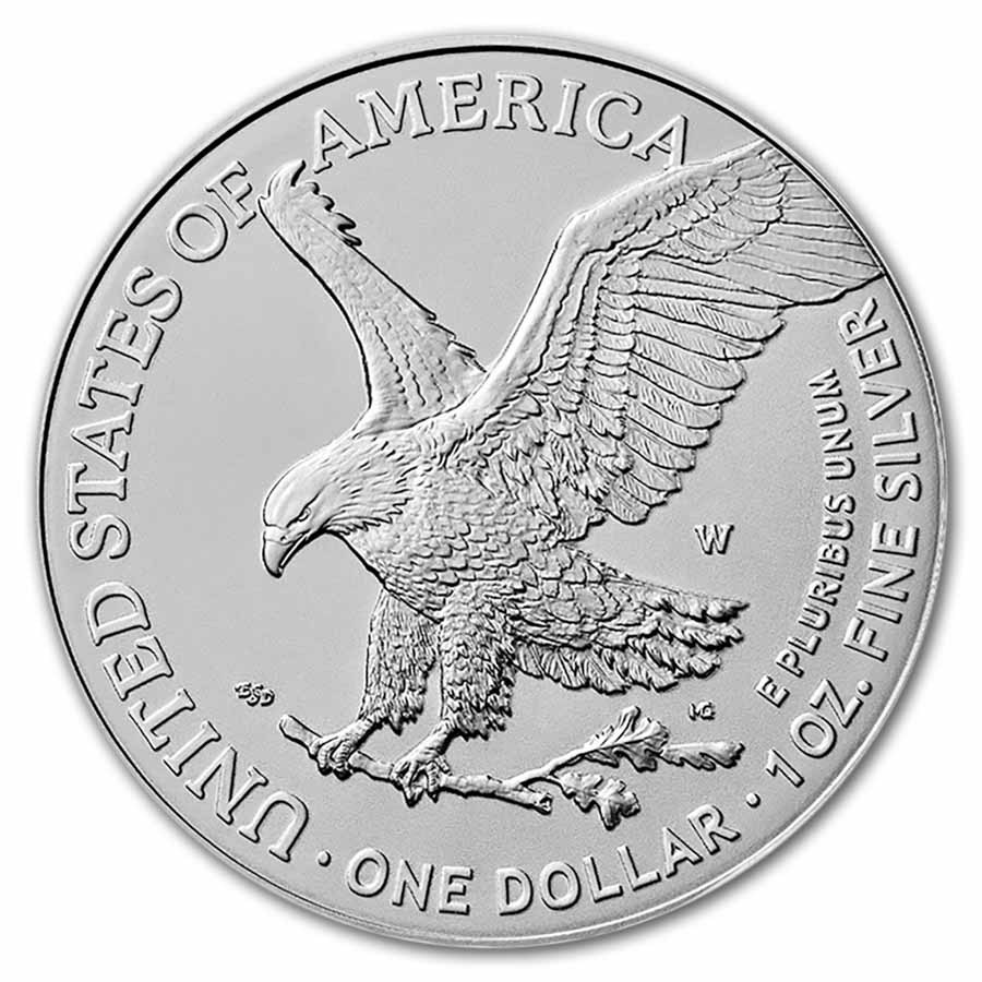 2026-W Burnished Silver Eagle SP-70 PCGS (AR, Black, Enhanced)