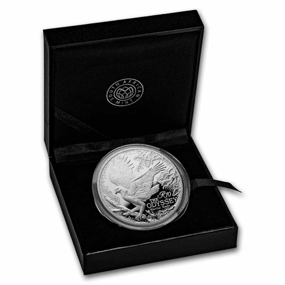 2026 South Africa 2 oz Silver The Odyssey Series: Martial Eagle